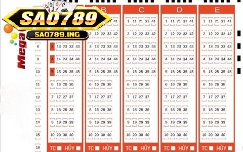 Xổ số Mega 6/45 Sao789 tìm hiểu quy định về cách chơi vé số bao